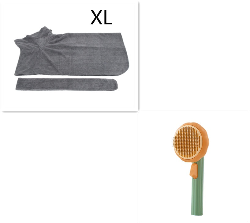 Cat Brush Steel Wire Self-cleaning Comb Looper