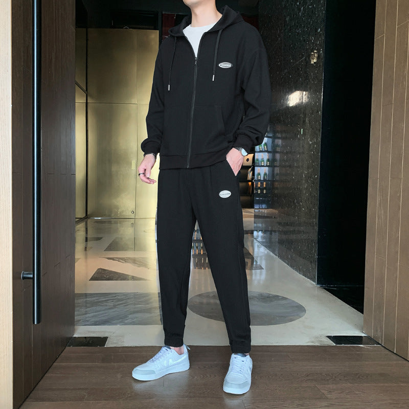 Waffle Fabric Sports And Leisure Suit