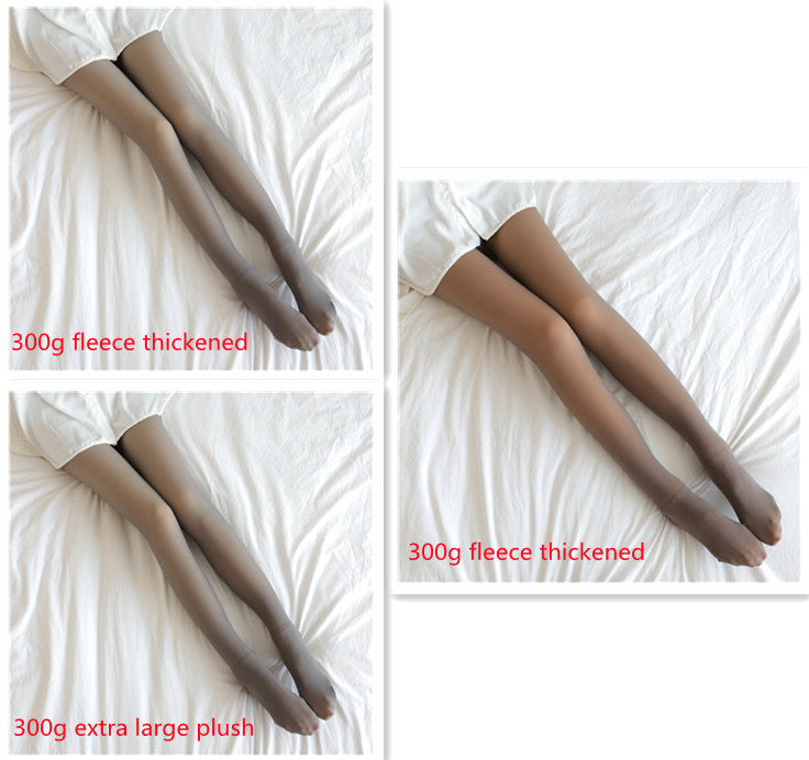 Fleece-Lined Thermal Pantyhose