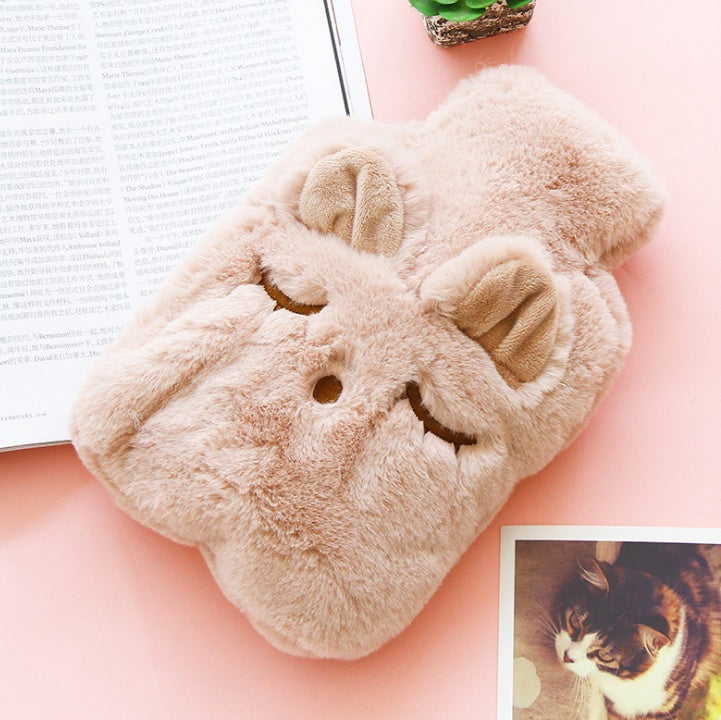 Hot Water Bag Cat Animal Plush Warm Water Bags