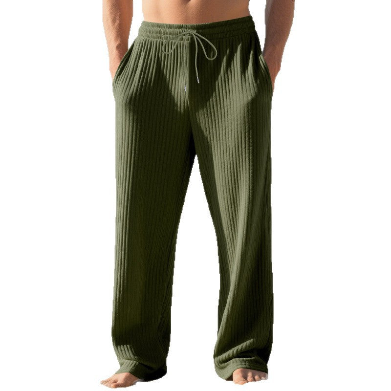 Leisure Baggy Straight Trousers