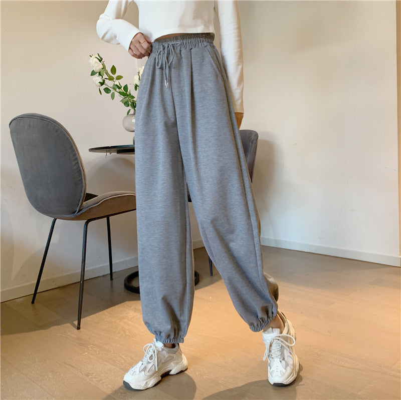 Casual straight sweatpants