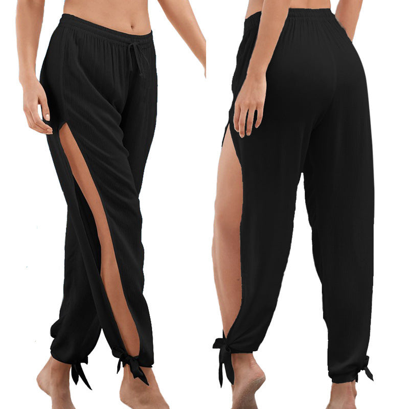 Loose-fitting Low-waisted Wide-legged Pants