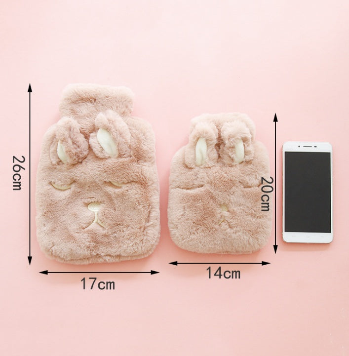 Hot Water Bag Cat Animal Plush Warm Water Bags