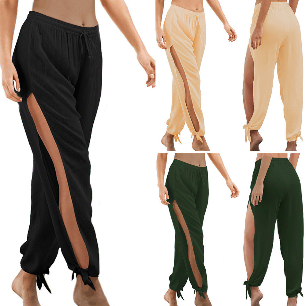 Loose-fitting Low-waisted Wide-legged Pants
