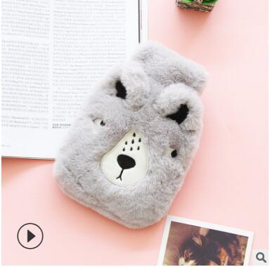 Hot Water Bag Cat Animal Plush Warm Water Bags