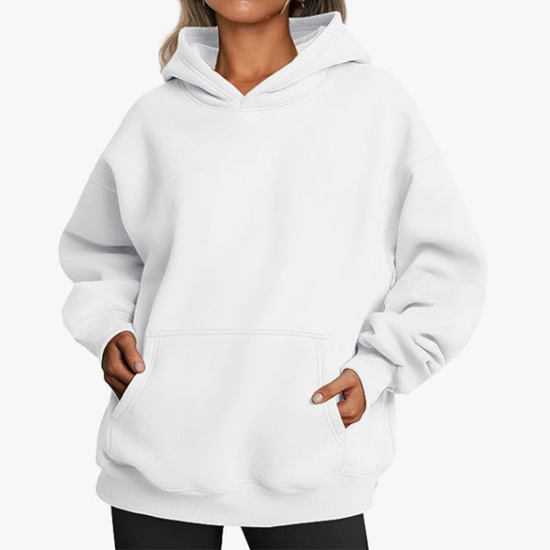 Queen Oversized Hoodie Drop-shoulder Sleeve Sports