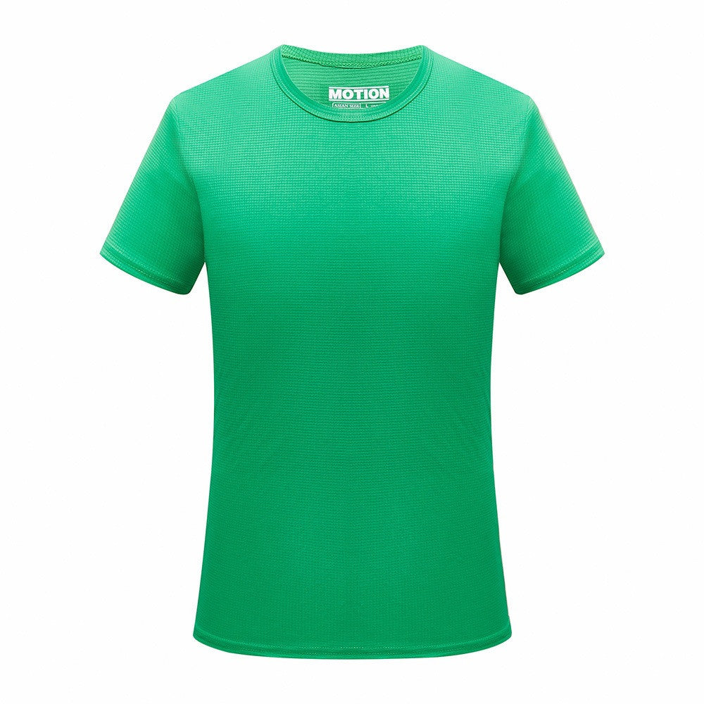 Men Quick Dry T Shirt - Slim Fit Top Tees Solid Shirts