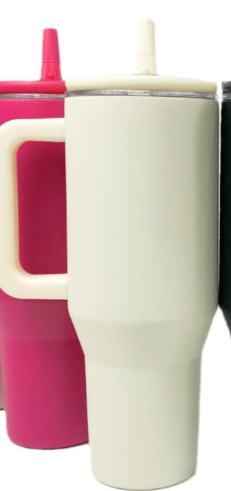 40OZ Folding Straw Lid Leak Proof Car Cup