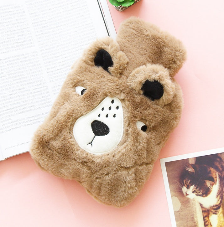 Hot Water Bag Cat Animal Plush Warm Water Bags