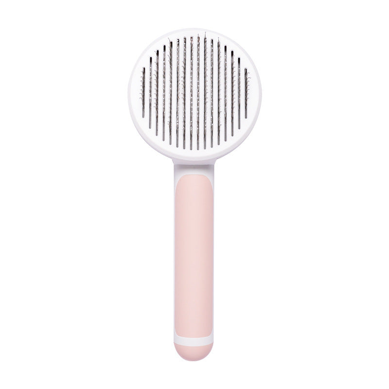 Cat Brush Steel Wire Self-cleaning Comb Looper