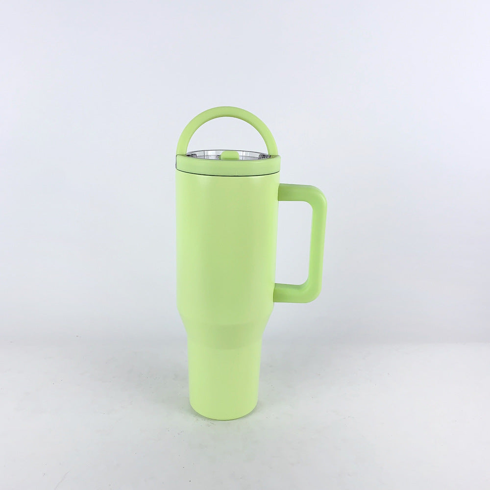 40OZ Folding Straw Lid Leak Proof Car Cup