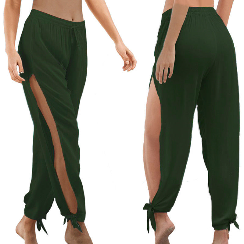 Loose-fitting Low-waisted Wide-legged Pants