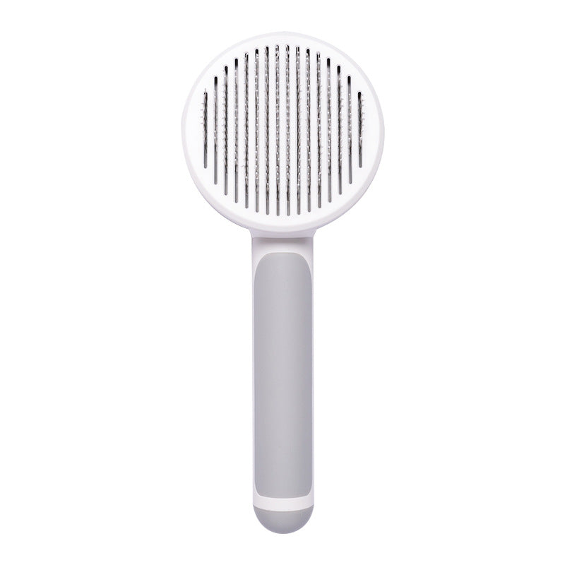 Cat Brush Steel Wire Self-cleaning Comb Looper