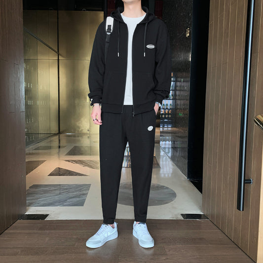 Waffle Fabric Sports And Leisure Suit