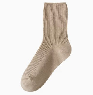 Women's Khaki Socks