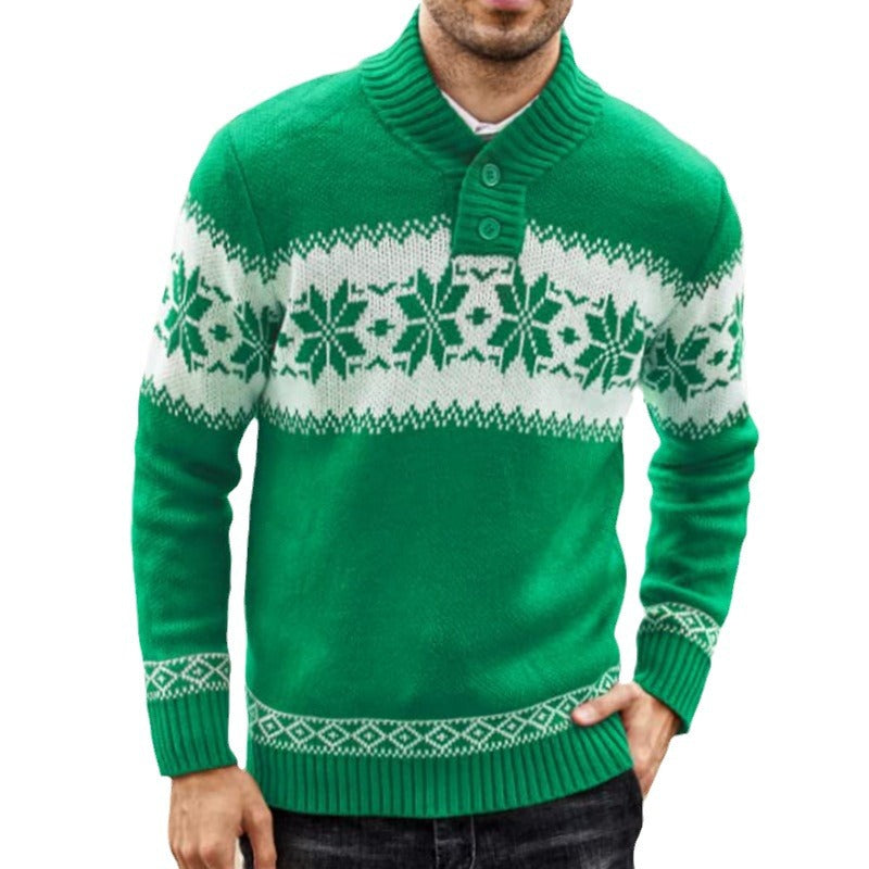 Pullover Long Sleeved Knitted Sweater Clothing