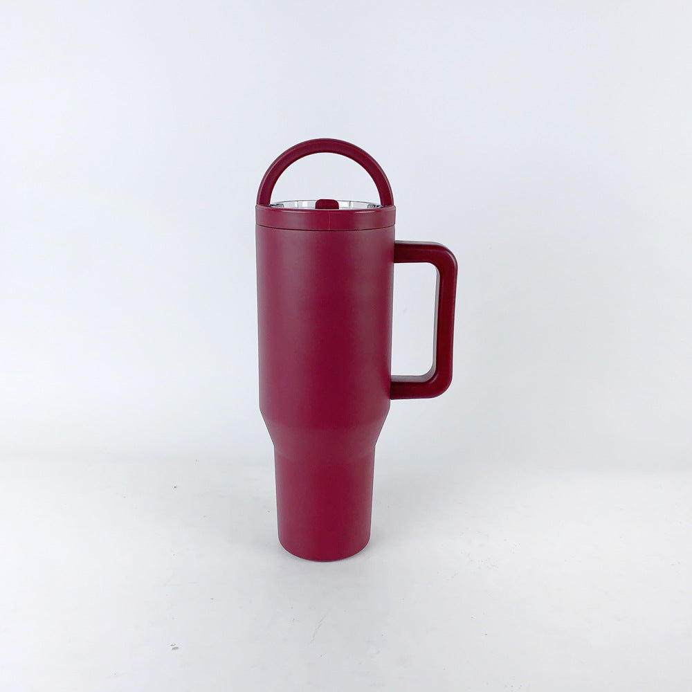 40OZ Folding Straw Lid Leak Proof Car Cup