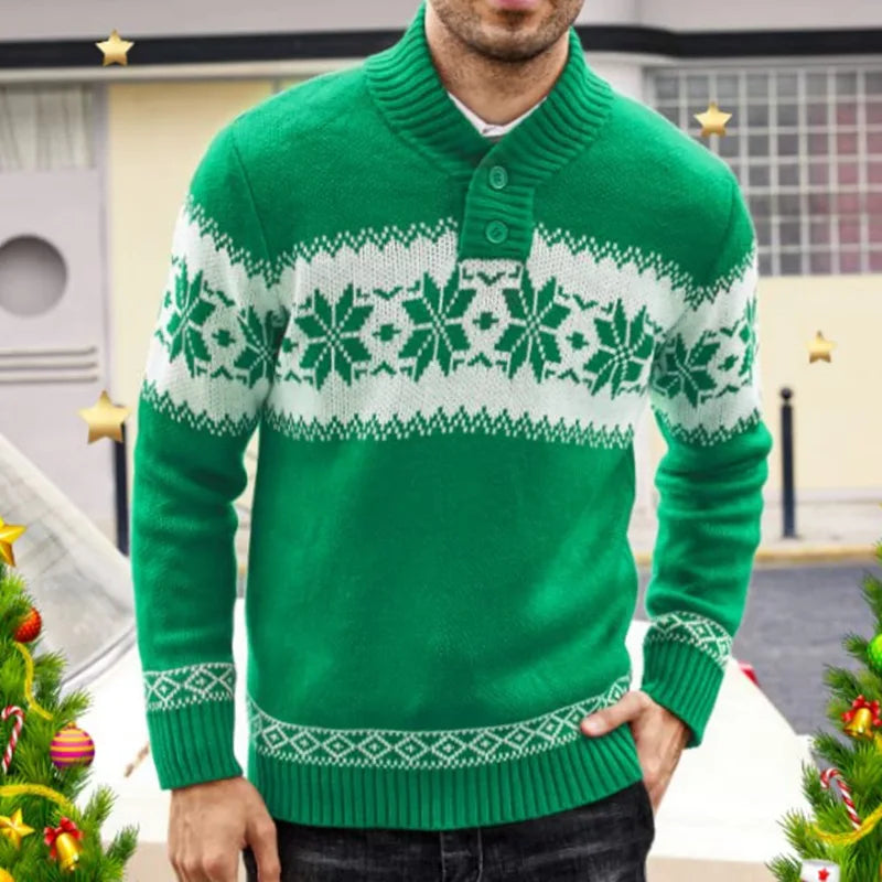 Pullover Long Sleeved Knitted Sweater Clothing