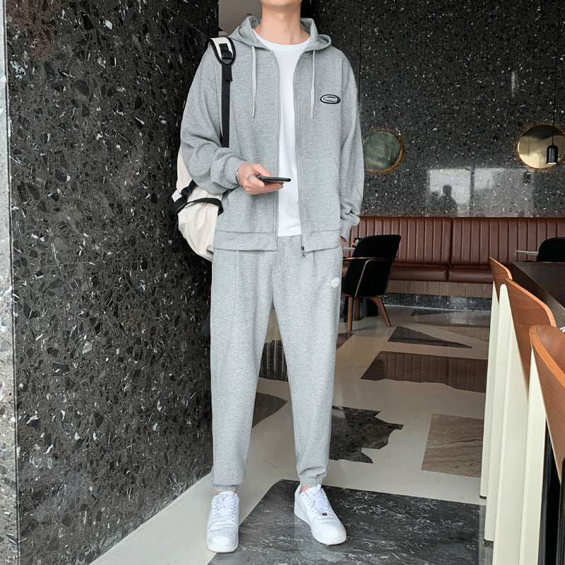 Waffle Fabric Sports And Leisure Suit