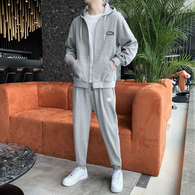 Waffle Fabric Sports And Leisure Suit