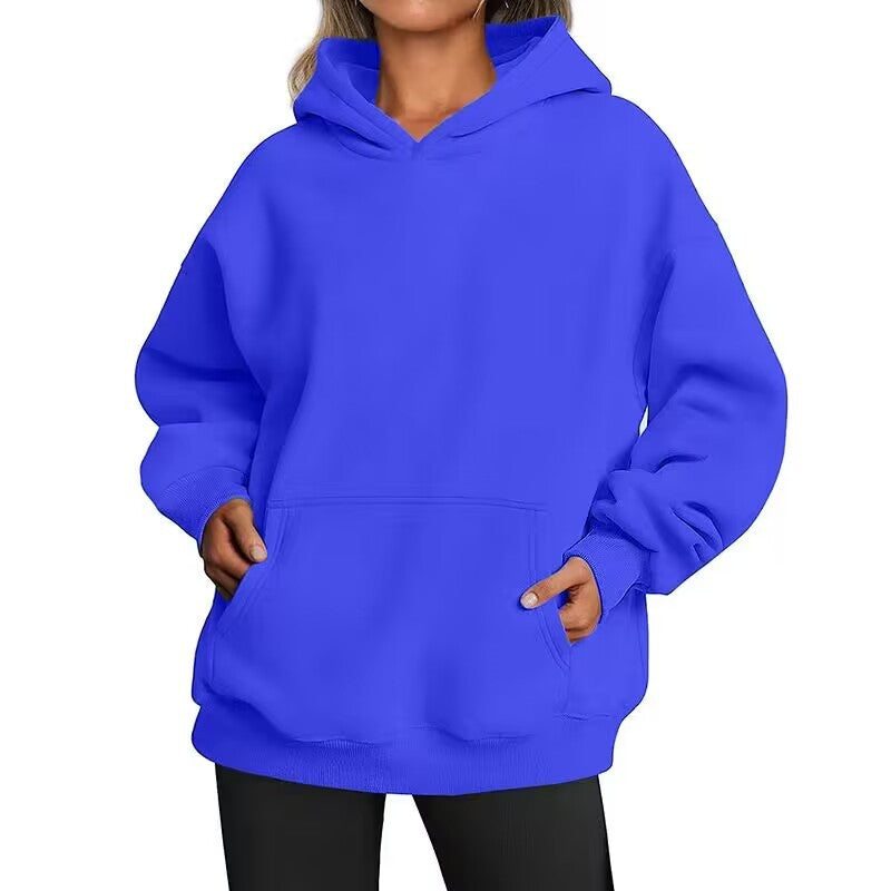 Queen Oversized Hoodie Drop-shoulder Sleeve Sports