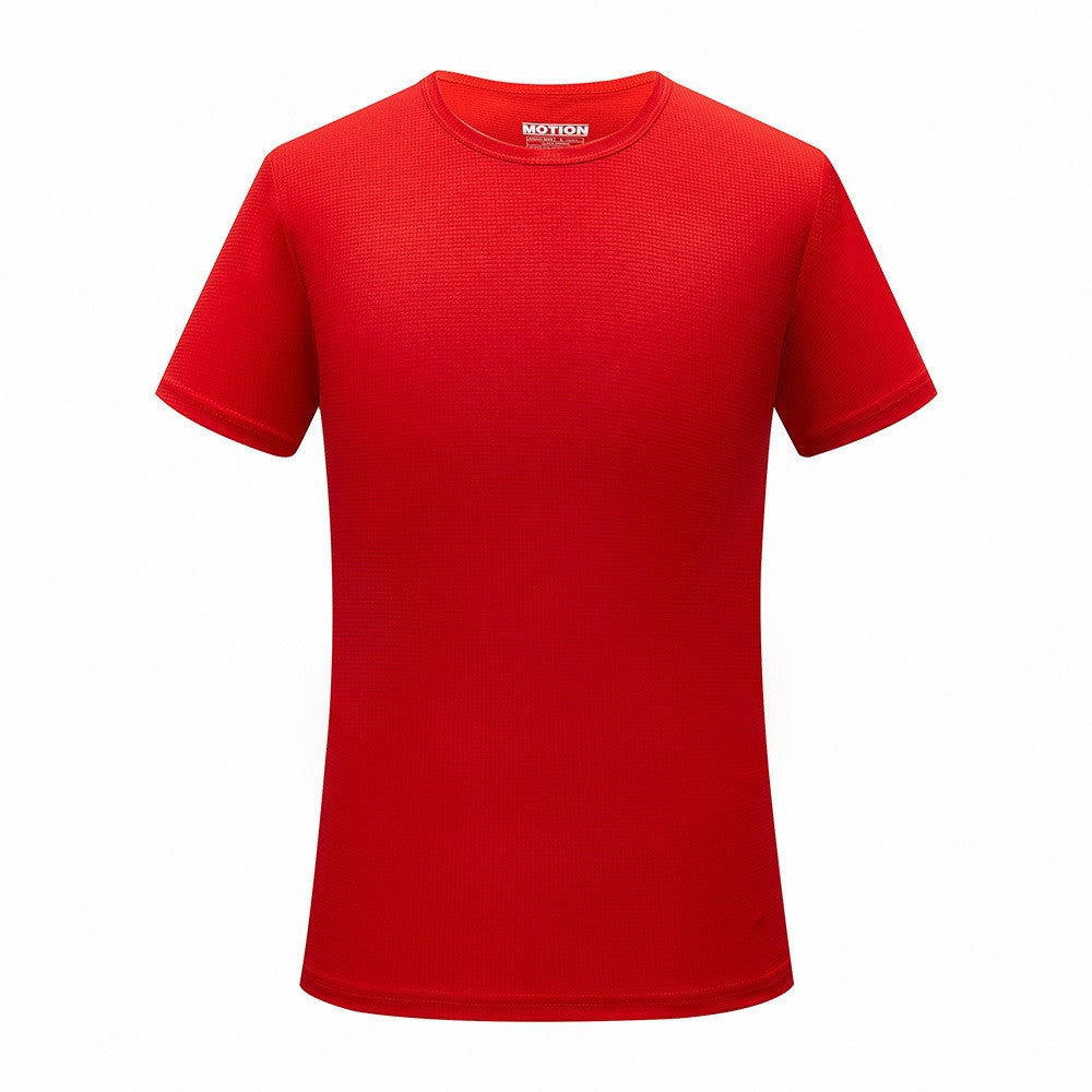 Men Quick Dry T Shirt - Slim Fit Top Tees Solid Shirts