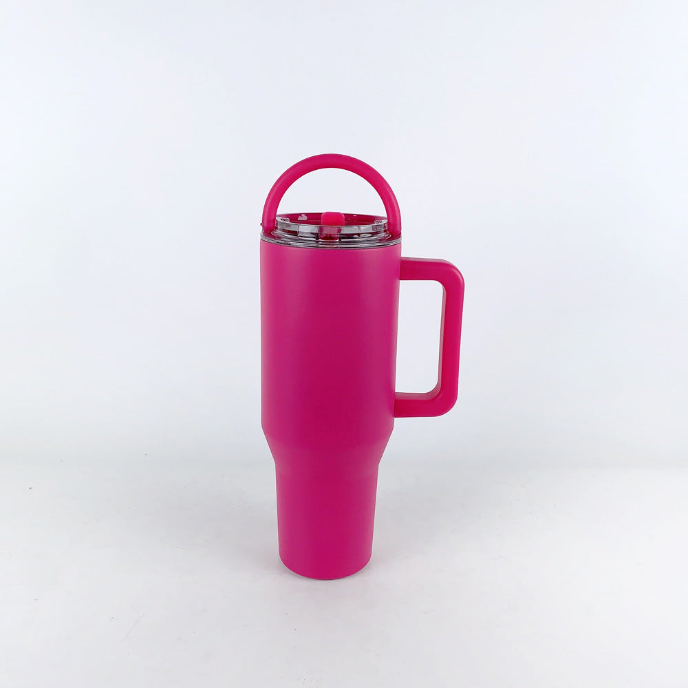 40OZ Folding Straw Lid Leak Proof Car Cup